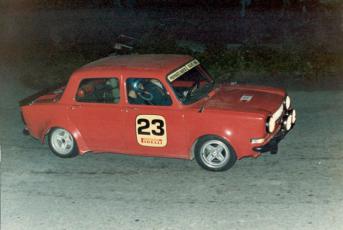 Joan Gimeno-Joaquim Juárez (Simca 1000 Rallye). X Rally Osona (1978)